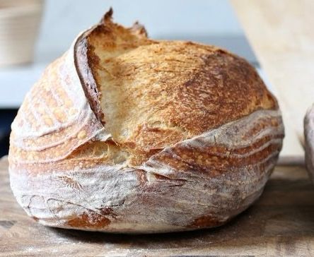 another pic from the internet of a batard loaf with a huge ear that stands right up