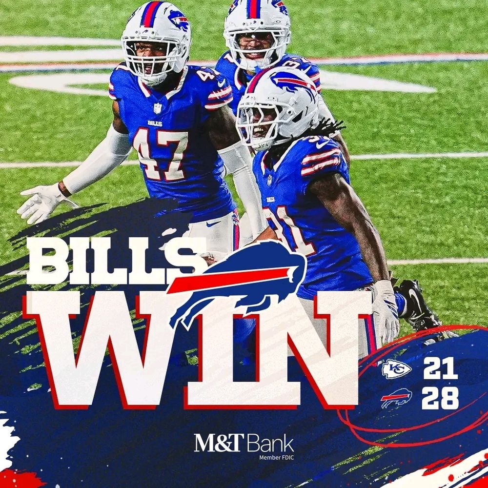 Bills beat the Chiefs, 28-21
