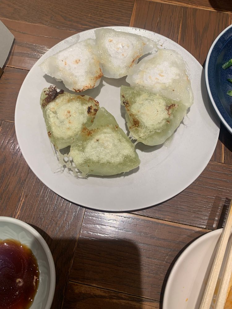 美味しい餃子の写真です