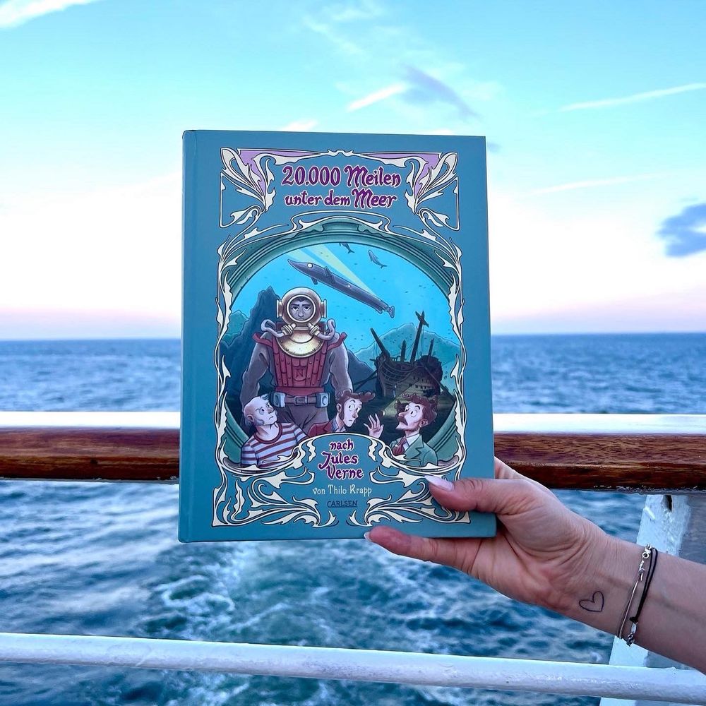 Thilo Krapp‘s adaption of 20,000 LEAGUES UNDER THE SEA (cover).