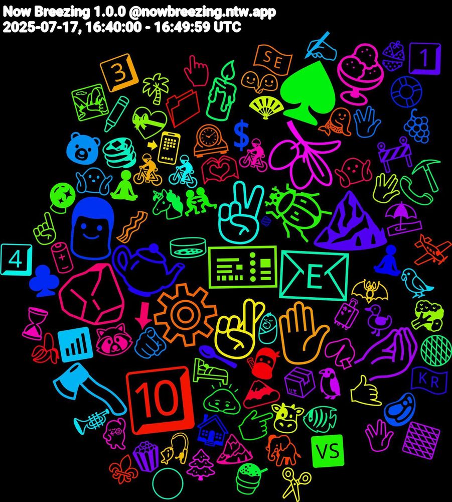 Emoji Cloud; its emojis (sorted by weighted frequency, descending):  🫒, 📧, ⚙️, 🫖, 🪲, 🪨, 🪓, 🤞🏽, 🤌🏼, 🕯️, 🔟, 👨, 🎫, 🍨, ✌🏾, ✋🏻, ⛰️, ♠️, 🫶🏿, 🫵🏾, 🪭, 🧳, 🧫, 🧜‍♀️, 🧘‍♂️, 🧘‍♀️, 🦝, 🦜, 🦇, 🦆, 🦄, 🥷, 🥩, 🥦, 🥠, 🥞, 🥓, 🥄, 🤼‍♂️, 🤷🏽‍♀️, 🤷🏽, 🤙🏻, 🟫, 🟠, 🛩️, 🛟, 🛌, 🚴‍♂️, 🚴‍♀️, 🚴, 🚧, 🙇‍♀️, 🗻, 🖖🏼, 🖖🏻, 🖖, 🖍️, 🕰️, 🔹, 🔮, 🔋, 📶, 📲, 📦, 📞, 📁, 💲, 💝, 💃🏻, 👶, 👫, 👙, 👉🏻, 👆, 🐻, 🐮, 🐧, 🐠, 🐘, 🏠, 🏞️, 🏔️, 🎺, 🎣, 🍿, 🍧, 🍌, 🍇, 🌴, 🌲, 🌕, 🇸🇪, 🇰🇷, 🆚, ⬇, ✍️, ✂️, ⛱️, ⛏️, ⚜️, ♣️, ☝, ⌛, 4️⃣, 3️⃣, 1️⃣