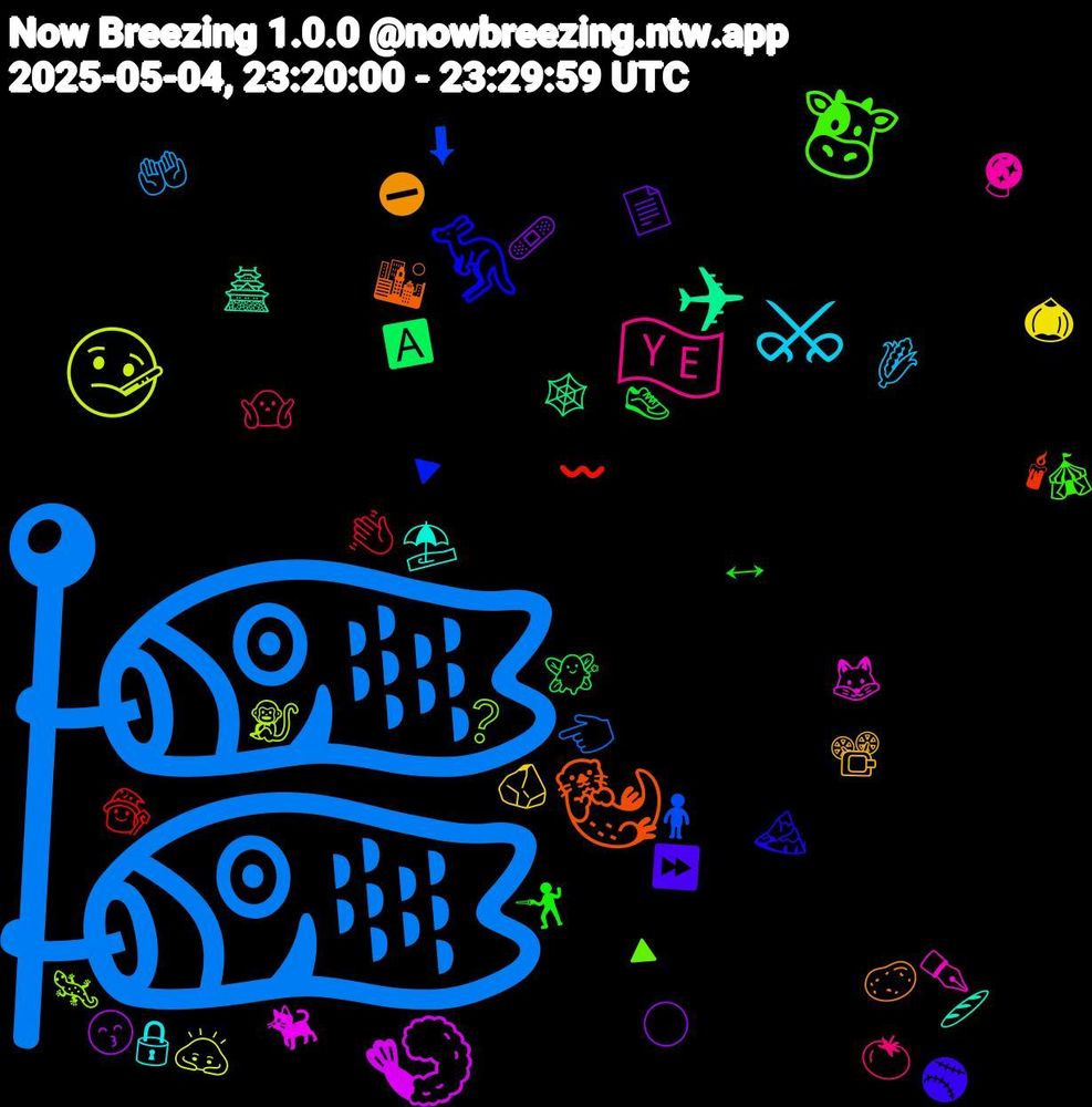 Emoji Cloud; its emojis (sorted by weighted frequency, descending):  🎏, 🤒, 🍤, ✈, 🦦, 🦘, 🐮, 🇾🇪, ⚔, 🪨, 🩹, 🧚, 🧙‍♂️, 🧍‍♀️, 🦎, 🦊, 🥖, 🥔, 🥎, 🤺, 🤷🏽‍♂️, 🤲🏻, 🙇🏻‍♀️, 😙, 🕸️, 🕯, 🔻, 🔺, 🔮, 🔒, 📽️, 📄, 👟, 👋🏾, 👈🏻, 🐒, 🐈‍⬛, 🏯, 🏙️, 🏔️, 🎪, 🍅, 🌽, 🌰, 🌕, 🅰️, 〰️, ⬇, ❔, ✒️, ⛱️, ⛔, ⏩, ↔