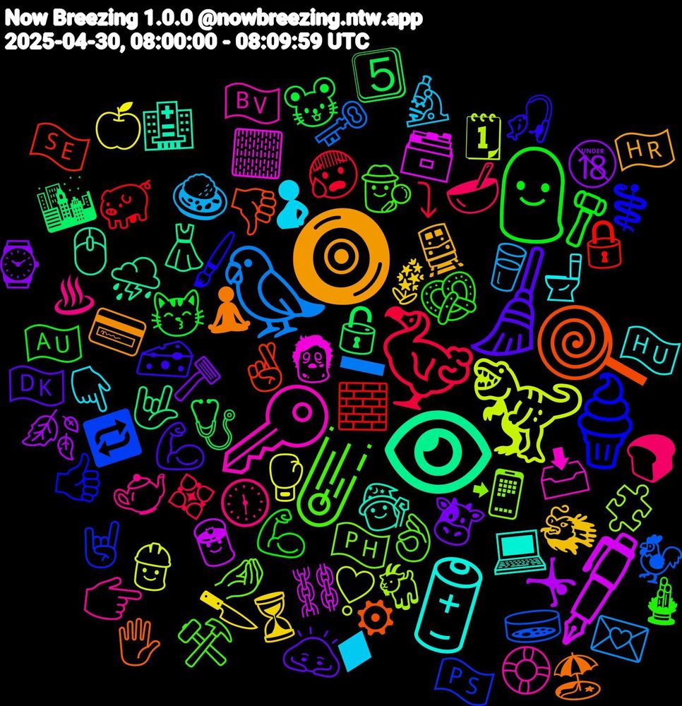 Emoji Cloud; its emojis (sorted by weighted frequency, descending):  🔑, 🔋, 🧿, 🧹, 🧑‍⚖️, 🦤, 🦜, 🦖, 🖋️, 👁, 🍭, 🍦, ☄️, 🫖, 🫄, 🪻, 🪒, 🩺, 🧱, 🧫, 🧩, 🧟, 🧙‍♀️, 🧘‍♂️, 🧀, 🥨, 🥣, 🥛, 🥊, 🤸, 🤟, 🤞🏼, 🤘, 🤌🏻, 🛟, 🚽, 🚆, 🙇🏻‍♀️, 😽, 😰, 🗝️, 🗓, 🗃️, 🖱️, 🖐, 🖌️, 🕵️‍♂️, 🕦, 🔬, 🔪, 🔞, 🔓, 🔒, 🔁, 📲, 📥, 💻, 💳, 💪🏿, 💪🏼, 💠, 💌, 👷, 👮, 👗, 👎, 👍🏽, 👌🏽, 👉🏼, 👇🏾, 🐲, 🐮, 🐭, 🐖, 🐓, 🐐, 🏻, 🏥, 🏖️, 🎣, 🎍, 🍞, 🍛, 🍏, 🍂, 🌆, 🇸🇪, 🇵🇸, 🇵🇭, 🇳🇴, 🇭🇺, 🇭🇷, 🇩🇰, 🇦🇺, ⤵, ➖, ❣️, ⛓️, ⛈️, ⚙, ⚕️, ⚒️, ♨, ♦, ⏳, ⌚, 5⃣