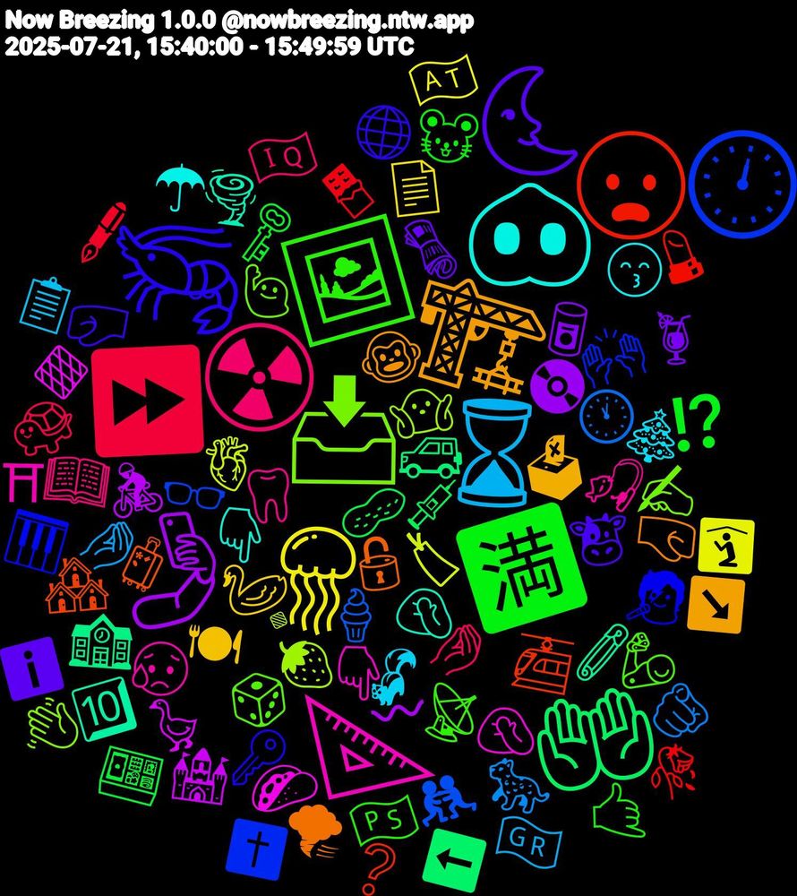 Emoji Cloud; its emojis (sorted by weighted frequency, descending):  🦐, 🖼️, ☢️, ⌛, 🪼, 🤳, 🤲🏻, 😦, 🕛, 📥, 📐, 🐽, 🏗️, 🌜, 🈵, ⏩, 🫵🏻, 🫀, 🪿, 🧷, 🧳, 🧑‍🎤, 🦾, 🦷, 🦨, 🦢, 🥫, 🥜, 🥀, 🤼‍♂️, 🤷🏾, 🤦🏾‍♀️, 🤦🏼‍♂️, 🤜🏻, 🤛🏻, 🤙🏻, 🤌🏽, 🤌, 🛐, 🚴, 🚙, 🚈, 🙌🏻, 🙋🏼‍♀️, 😥, 😙, 🗳, 🗞️, 🗝️, 🖋, 🕚, 🔹, 🔶, 🔟, 🔓, 🔑, 📡, 📖, 📋, 📄, 📀, 💉, 💄, 👓, 👋🏼, 👇🏿, 👇🏾, 🐵, 🐮, 🐭, 🐢, 🐆, 🏷, 🏰, 🏫, 🏘️, 🎹, 🎲, 🎣, 🎄, 🍽, 🍹, 🍱, 🍫, 🍦, 🍓, 🌮, 🌪️, 🌪, 🌐, 🇵🇸, 🇮🇶, 🇬🇷, 🇦🇹, 〰, ⬅️, ❔, ✝️, ✍🏻, ⛩, ☂, ↘️, ℹ️, ⁉️