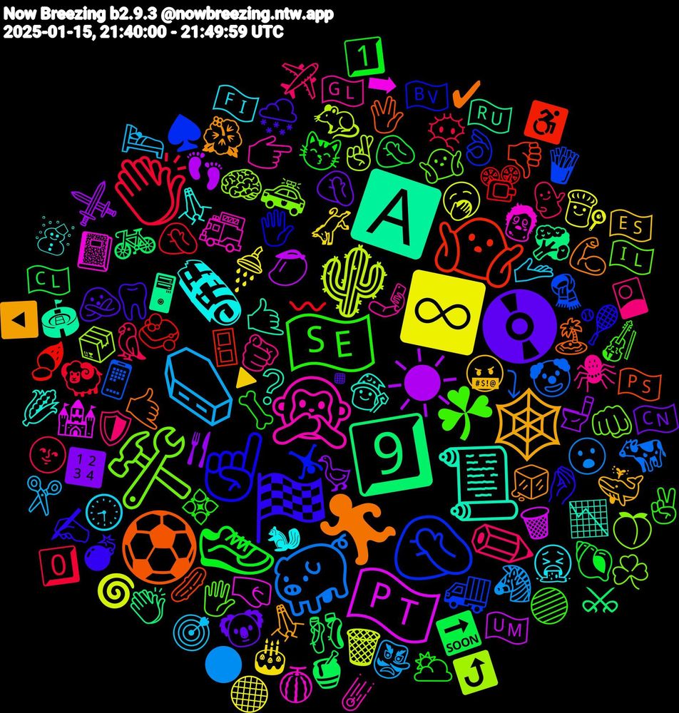 Emoji Cloud; its emojis (sorted by weighted frequency, descending):  📜, 🏃‍♀️, 🏁, 🇸🇪, ✏, ⚰️, ♾️, ☀, 9️⃣, 🤷🏾‍♀️, 🤦🏻, 🛠️, 🙊, 🗞, 🕸️, 📀, 👟, 👏🏿, 🐖, 🌵, 🇵🇹, 🅰️, ⚽, ☝🏻, ☘, 🫵, 🫴, 🫏, 🪿, 🩰, 🧼, 🧣, 🧠, 🧟‍♂️, 🧙‍♂️, 🧊, 🦷, 🦴, 🦜, 🦓, 🥱, 🥭, 🥦, 🥒, 🤸, 🤷, 🤳, 🤮, 🤬, 🤦🏿‍♂️, 🤦🏽‍♂️, 🤦🏻‍♀️, 🤡, 🤞🏻, 🤜🏼, 🤙🏽, 🤙🏻, 🤌🏼, 🟣, 🛡️, 🛌, 🚿, 🚽, 🚲, 🚪, 🚚, 🚓, 🚒, 🙏🏿, 🙏🏽, 🙅, 😽, 😶‍🌫️, 😮, 🗑️, 🗑, 🖥, 🖖🏻, 🖐️, 🖐, 🕷️, 🕣, 🔺, 🔢, 🔜, 📽️, 📱, 📦, 📓, 📉, 💪🏾, 💣, 💠, 💁, 👺, 👨‍🍳, 👣, 👏🏼, 👎🏼, 👌🏼, 👊🏼, 👉🏽, 🐿, 🐳, 🐨, 🐚, 🐏, 🐄, 🐀, 🏰, 🏟, 🏝️, 🎾, 🎻, 🎴, 🎯, 🎂, 🍴, 🍯, 🍠, 🍟, 🍑, 🍈, 🌽, 🌺, 🌨️, 🌥️, 🌚, 🌑, 🌀, 🇺🇲, 🇷🇺, 🇵🇸, 🇳🇴, 🇮🇱, 🇬🇱, 🇫🇮, 🇪🇸, 🇨🇳, 🇨🇱, 〰, ⤵, ⤴️, ➡, ❔, ✔, ✍🏼, ✌🏾, ✈️, ✂️, ⚫, ⚔️, ⚔, ♿, ♠️, ☘️, ☄️, ☃, ◀️, ▪️, 1️⃣, 0️⃣