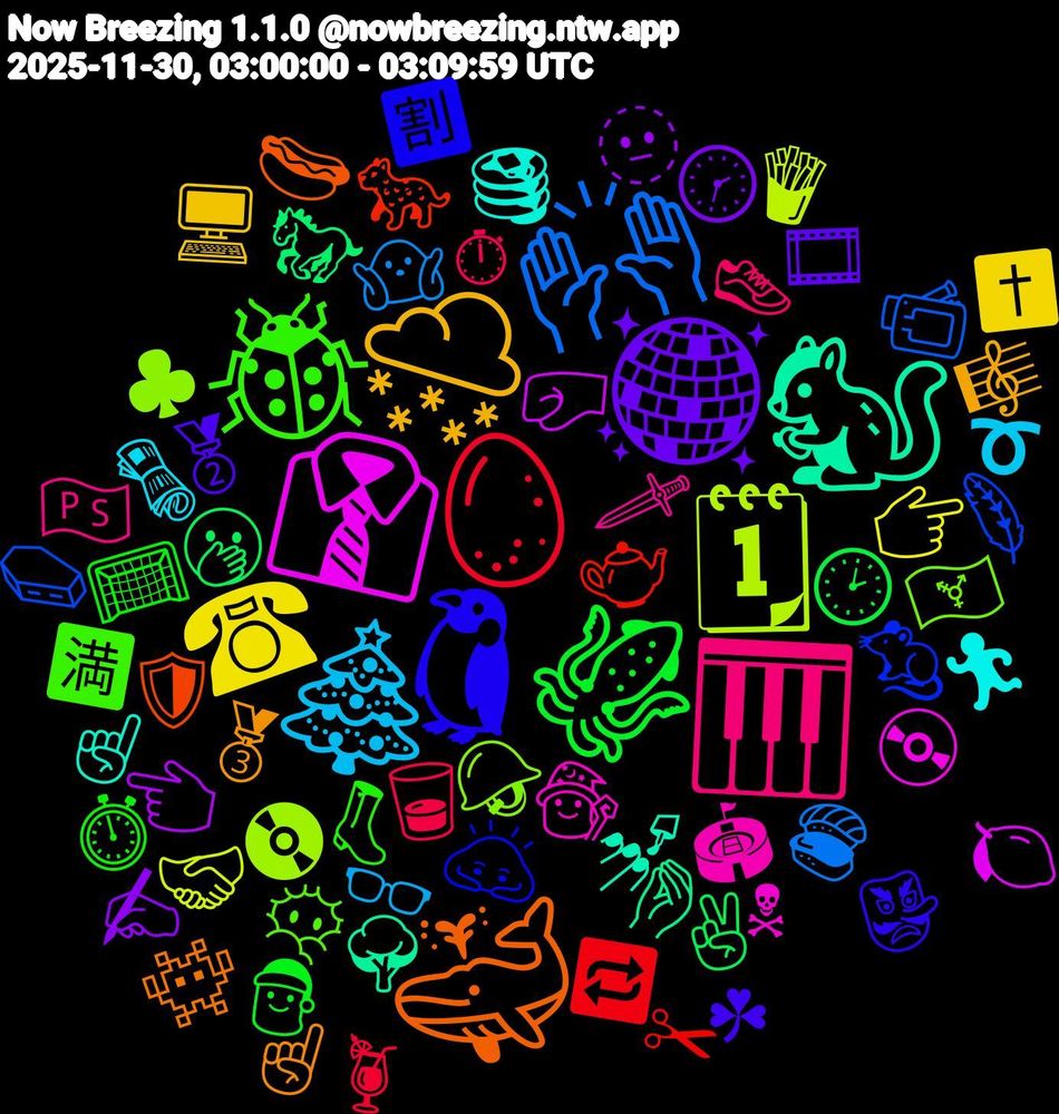 Emoji Cloud; its emojis (sorted by weighted frequency, descending):  🌨️, 🪩, 🦑, 🥚, 🙌🏾, 🗓, 👔, 🐿️, 🐳, 🐧, 🐞, 🎹, 🎄, ☎, 🫥, 🫢, 🫖, 🪶, 🪖, 🧙‍♂️, 🥞, 🥉, 🥈, 🥅, 🥃, 🤷🏼‍♂️, 🤝🏻, 🤛, 🤌🏼, 🛡️, 🙇‍♂️, 😶‍🌫️, 🗡️, 🗞️, 🖥️, 🕜, 🕑, 🔁, 📹, 📀, 💿, 💅🏻, 👾, 👺, 👢, 👟, 👓, 👉🏼, 👈🏻, 🐎, 🐆, 🐀, 🏳️‍⚧️, 🏟, 🏃‍♂️, 🎼, 🎞️, 🎅, 🍹, 🍣, 🍟, 🍋, 🌳, 🌭, 🈹, 🈵, 🇵🇸, ➰, ✝️, ✍️, ✌🏿, ✂, ⚰️, ♣, ☠, ☝🏾, ☝, ☘, ⏱️, ⏱