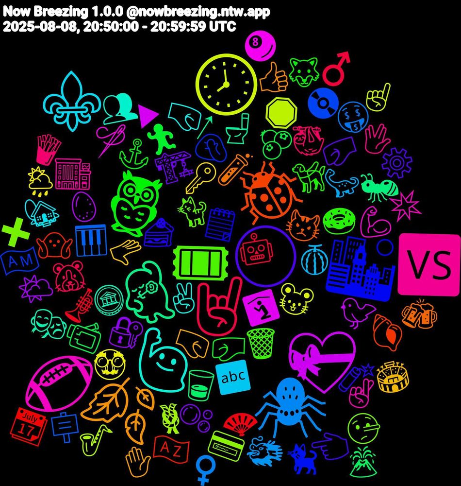 Emoji Cloud; its emojis (sorted by weighted frequency, descending):  🏈, 🙋🏻‍♂️, 🍂, 🌕, 🦉, 🤘🏽, 🕷️, 🕗, 💝, 💃🏻, 🐞, 🏙️, 🎟, 🆚, ⚜️, 🫳, 🫧, 🫐, 🪭, 🪧, 🪢, 🪡, 🪙, 🧪, 🧨, 🦮, 🦥, 🦕, 🥸, 🥚, 🥃, 🤷🏽, 🤦🏾‍♀️, 🤥, 🤞🏻, 🤜🏼, 🤜🏻, 🤛🏼, 🤛🏻, 🤖, 🤑, 🛑, 🛐, 🚽, 😾, 🗒️, 🗑️, 🖖🏽, 🔤, 🔑, 🔐, 📹, 📆, 📀, 💳, 💪🏻, 👥, 👍🏽, 👈🏼, 🐺, 🐹, 🐲, 🐭, 🐦, 🐜, 🐚, 🐈‍⬛, 🐈, 🏬, 🏡, 🏟️, 🏗️, 🏃‍♀️, 🎺, 🎹, 🎷, 🎱, 🎭, 🍻, 🍰, 🍩, 🍟, 🍈, 🌦️, 🌤️, 🌋, 🇦🇿, 🇦🇲, ➕, ✴️, ✌🏽, ✋, ⚙️, ⚓, ♂️, ♀️, ☝🏼, ▶, ↗