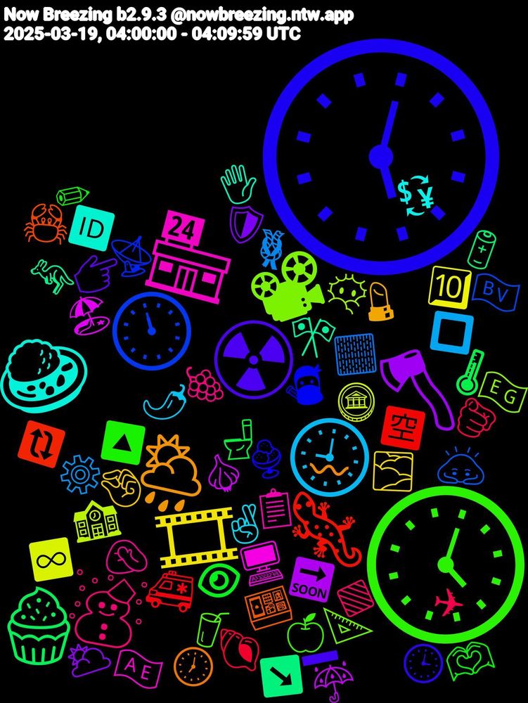 Emoji Cloud; its emojis (sorted by weighted frequency, descending):  🕔, 🕓, ☃, 🕘, 🎞, 🪓, 🧁, 🦎, 🕛, 📽, 🏪, 🍛, 🌦️, ☢️, 🫶🏿, 🫵🏾, 🪢, 🪙, 🧄, 🦘, 🦀, 🥷🏾, 🥤, 🤦🏼, 🤞🏾, 🤏, 🛡️, 🚽, 🚑, 🙇🏻, 😶‍🌫️, 🖥️, 🖐, 🕖, 🕒, 🔼, 🔷, 🔲, 🔟, 🔜, 🔋, 🔃, 📡, 📐, 📋, 💱, 💄, 👉🏽, 👁, 🐚, 🏻, 🏫, 🏖️, 🎌, 🍱, 🍨, 🍏, 🍇, 🌶️, 🌫️, 🌥️, 🌡, 🈳, 🇳🇴, 🇪🇬, 🇦🇪, 🆔, 〰, ➖, ✏, ✈, ⚙️, ♾️, ☔, ↘️