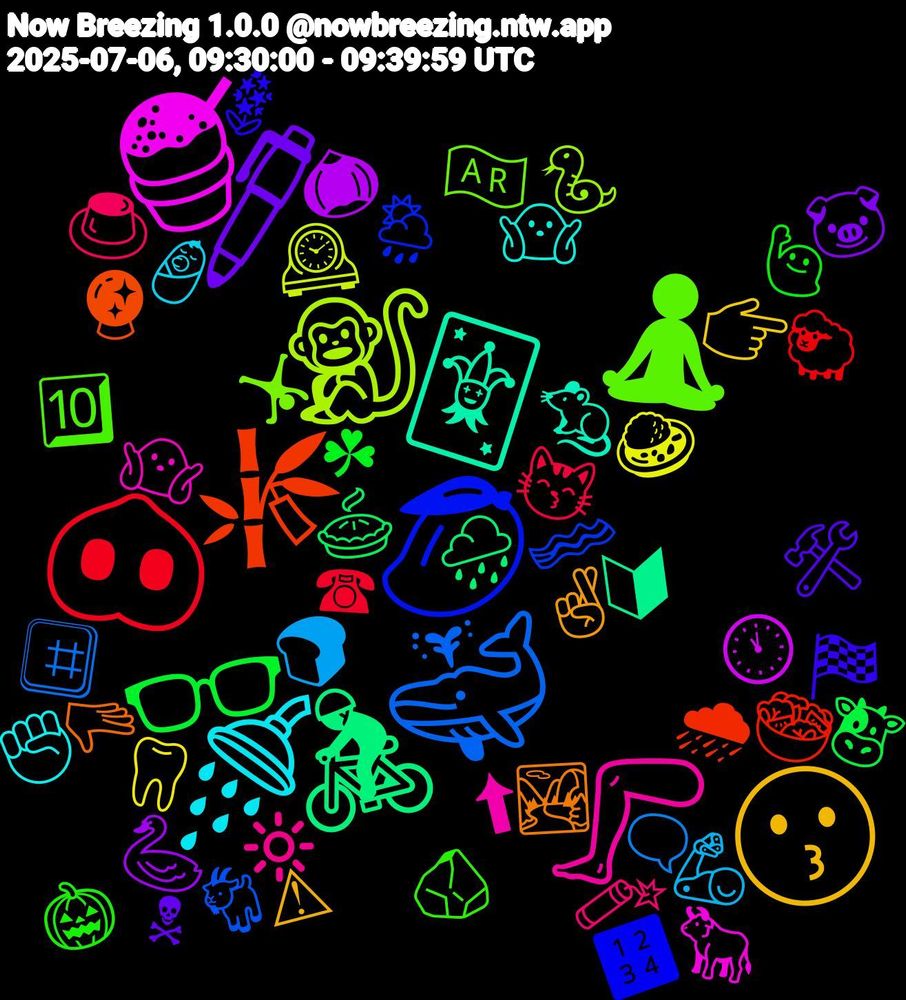 Emoji Cloud; its emojis (sorted by weighted frequency, descending):  🚴, 🎋, 🥭, 🧘‍♂️, 🦵, 🚿, 😗, 🖊️, 👓, 🐽, 🐳, 🐒, 🍧, 🃏, 🫳, 🪻, 🪨, 🧨, 🦾, 🦷, 🦢, 🥧, 🥗, 🥓, 🤸‍♀️, 🤷🏽‍♀️, 🤷🏼, 🤞🏻, 🛠️, 🙋🏻‍♂️, 😽, 🗨️, 🕰️, 🕚, 🔰, 🔮, 🔢, 🔟, 🔆, 👶, 👉🏼, 🐷, 🐮, 🐑, 🐐, 🐍, 🐂, 🐀, 🏞️, 🏁, 🎃, 🍮, 🍞, 🍛, 🌰, 🌧️, 🌧, 🌦️, 🇦🇷, ⬆, ✊🏿, ⚠, ☠, ☘, ☎, #️⃣