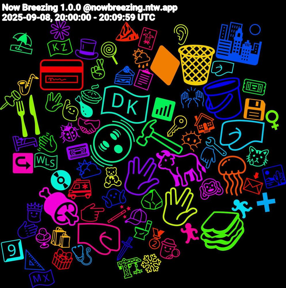 Emoji Cloud; its emojis (sorted by weighted frequency, descending):  🖖, 🐂, 🫨, 🪼, 🪣, 🥪, 🤜, 🤛, 🗑️, 🖖🏻, 🔨, 💳, 🏙️, 🍴, 🍖, 🇩🇰, ♦️, 🫱, 🪨, 🪄, 🩺, 🧸, 🧢, 🥧, 🥈, 🤷🏽, 🤞🏾, 🤝🏼, 🤛🏾, 🛍️, 🛌, 🚽, 🚑, 🙌🏻, 🙋‍♂️, 🙉, 😿, 😶‍🌫️, 🗡️, 🖖🏼, 🕵️, 🔧, 🔑, 📼, 📶, 📩, 📐, 📌, 📋, 📀, 💾, 👸, 👋🏼, 👉🏿, 👇🏽, 👂, 🐞, 🏴󠁧󠁢󠁷󠁬󠁳󠁿, 🏠, 🏜️, 🏗️, 🏃‍♂️, 🏃‍♀️, 🎷, 🎩, 🎟️, 🎁, 🍰, 🍭, 🍨, 🍗, 🌦️, 🇲🇽, 🇰🇿, 🃏, ➕, ❄️, ✳️, ⛱️, ⛰️, ⛅, ♀️, ↪️, 9️⃣