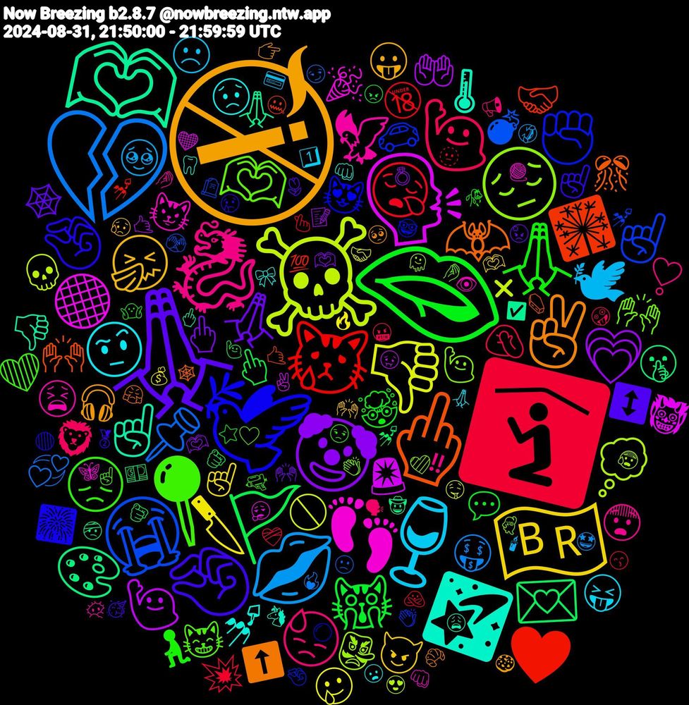 Emoji Cloud; its emojis (sorted by weighted frequency, descending):  🚭, 🙏🏽, 🫦, 🛐, 💔, ☠️, 🗣️, 🫶🏽, 🖕🏻, 🕊️, 📍, 🐉, 🍷, 🇧🇷, 🤡, 🚩, 😿, 😭, 😔, 👣, 🌠, ✌🏻, 🤏🏻, 🙏🏼, 🙋‍♀️, 💋, 👎, 🙋‍♂️, 🎨, 🎇, ✊🏻, 🫶🏻, 🦅, 🤨, 🤧, 🙏🏻, 🙀, 😪, 📌, 💭, ⚫, ☝️, 🦇, 🤏, 😞, 😓, 🕊, 🔪, 💗, 💌, ♥️, ☝🏻, 🙋🏻‍♀️, 😼, 💅, 🎧, ↕️, 🤯, 🤦🏻‍♀️, 🤑, 🚫, 🚨, 🙏, 🙌🏽, 😻, 😸, 😨, 😝, 😈, 🖕🏼, 🖕, 🔞, 💣, 👺, 🎉, 🌡, ⬆️, ☝🏽, 🧎🏽‍♀️, 🦁, 🥹, 🥲, 🤲, 🤫, 🤝, 🚗, 🙌, 😫, 😟, 😛, 🕸️, 💬, 💥, 💞, 💀, 👹, 👎🏻, 🎊, 🎆, ❤️, ❣️, ☹️, ☝🏼, 🫶🏼, 🫵🏻, 🫥, 🪦, 🩷, 🧶, 🦷, 🥺, 🥳, 🥀, 🤬, 🤩, 🤤, 🤢, 🤠, 🤙🏻, 🤓, 🤍, 🤌, 🙏🏾, 🙌🏼, 🙌🏻, 🙋🏽‍♀️, 🙅‍♀️, 🙁, 😰, 😮‍💨, 😩, 😤, 😢, 😒, 🗣, 🕯, 🔥, 📝, 💵, 💯, 👏🏾, 👏🏻, 👁️, 🎀, 🍪, 🌷, ⭐, ❤️‍🩹, ❤️‍🔥, ❌, ✌️, ✅, ⚰️, ⚪, ☝, ‼️, 1️⃣, 🫶🏾, 🫶, 🫵, 🫰, 🫣, 🫠, 🦋, 🦄, 🥐, 🥈, 🤷🏼‍♀️, 🤪, 🤣, 🤝🏻, 🤙, 🤕, 🤐, 🤏🏼, 🤌🏻, 😶‍🌫️, 😦, 😥, 😡, 😠, 😙, 😏, 😍, 🖤, 🖕🏽, 🕸, 🔴, 🔫, 📢, 💳, 💰, 💍, 💅🏿, 💅🏼, 💅🏻, 💃, 👊🏼, 👊, 👉🏻