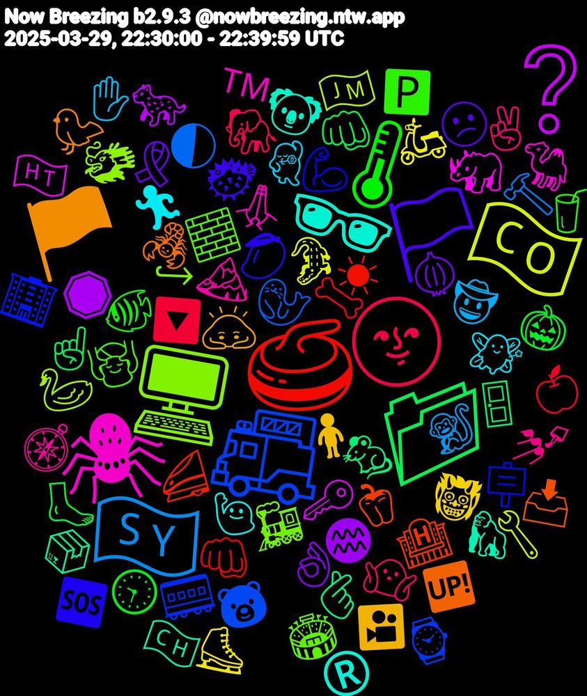 Emoji Cloud; its emojis (sorted by weighted frequency, descending):  📁, 🥌, 🚒, 🖥️, 🕷️, 🕶️, 🏴, 🏳️, 🌡️, 🌚, 🇸🇾, 🇨🇴, ❔, 🫰🏻, 🫑, 🪧, 🧱, 🧭, 🧚, 🧍🏻‍♀️, 🧅, 🦶, 🦴, 🦭, 🦢, 🦏, 🦍, 🦂, 🥭, 🥤, 🤷🏻‍♀️, 🤠, 🛵, 🛑, 🚪, 🚄, 🚃, 🚂, 🙏🏿, 🙋🏽‍♂️, 🙇🏻‍♂️, 😕, 🕤, 🔽, 🔨, 🔧, 🔑, 📦, 📥, 💪🏽, 💆, 💅🏼, 💃🏽, 👹, 👌🏾, 👊🏽, 👊🏻, 🐻, 🐲, 🐪, 🐨, 🐦, 🐡, 🐠, 🐘, 🐒, 🐊, 🐆, 🐁, 🏨, 🏢, 🏟️, 🏔️, 🏃‍♂️, 🎦, 🎗️, 🎃, 🍏, 🌓, 🇯🇲, 🇭🇹, 🇨🇭, 🆙, 🆘, 🅿️, ✌🏾, ✋🏼, ⛸️, ♒, ☝🏼, ☀, ⌚, ↪, ™️, ®️