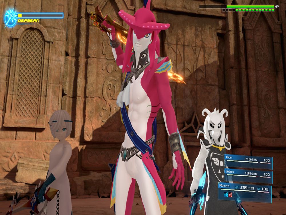 Sidon, Sage and Asriel...a dream team no one expected. :D 