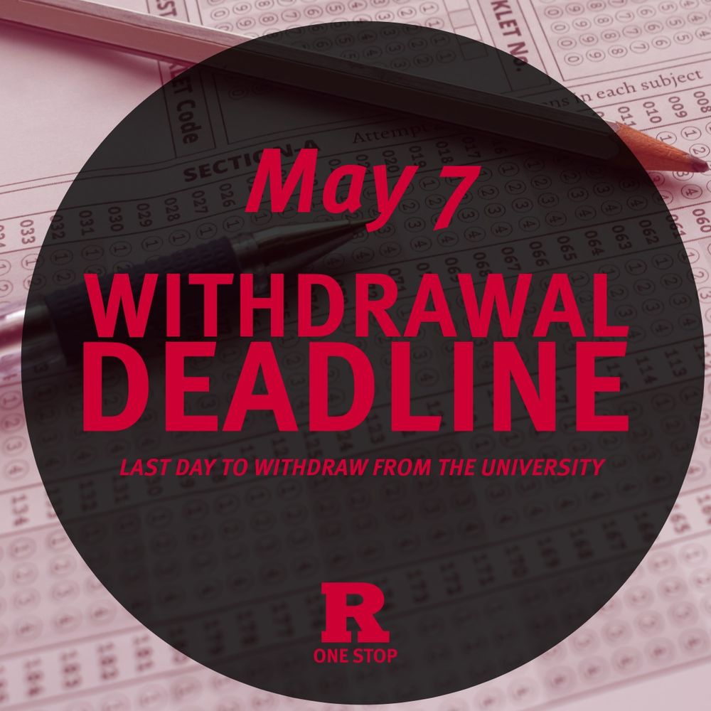 May 7 is last day to withdraw from the university in the spring 2025 semester