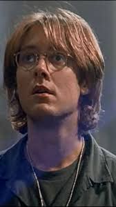 James Spader all ginger, bespectacled, and earnest, in Stargate.
