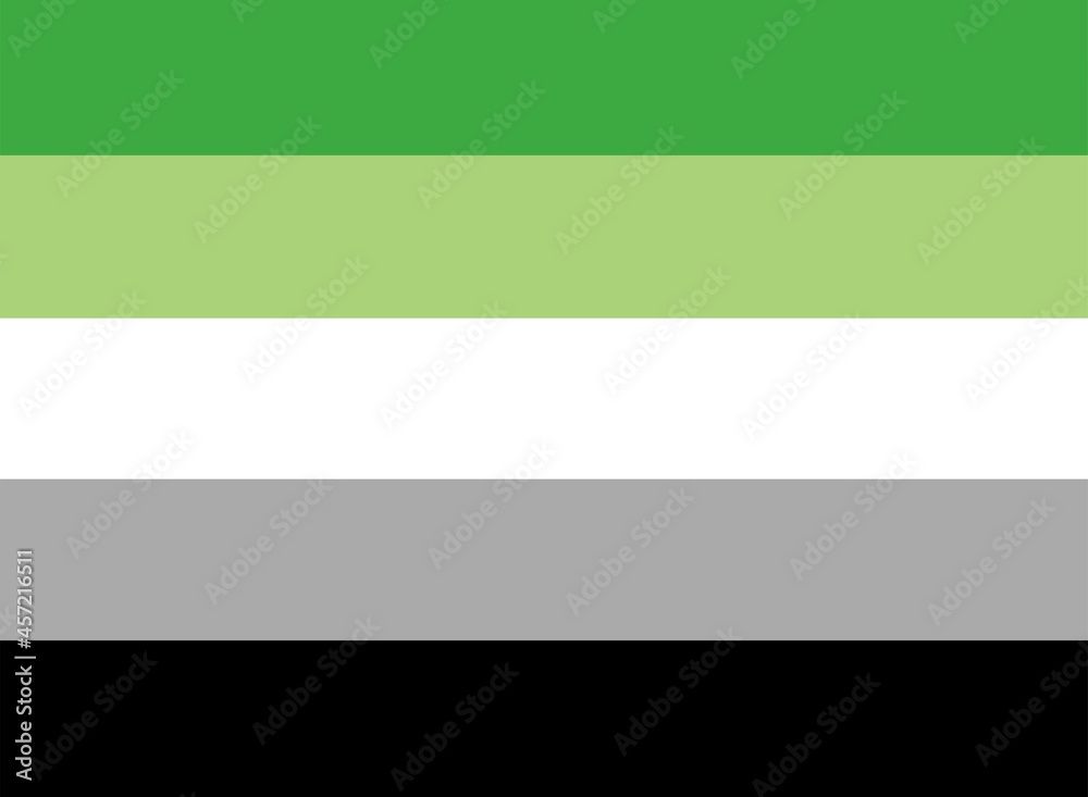 Aromantic Pride Flag 