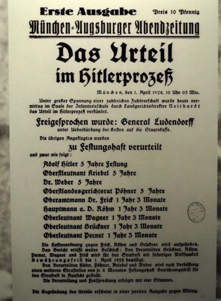 Das Urteil des Prozesses