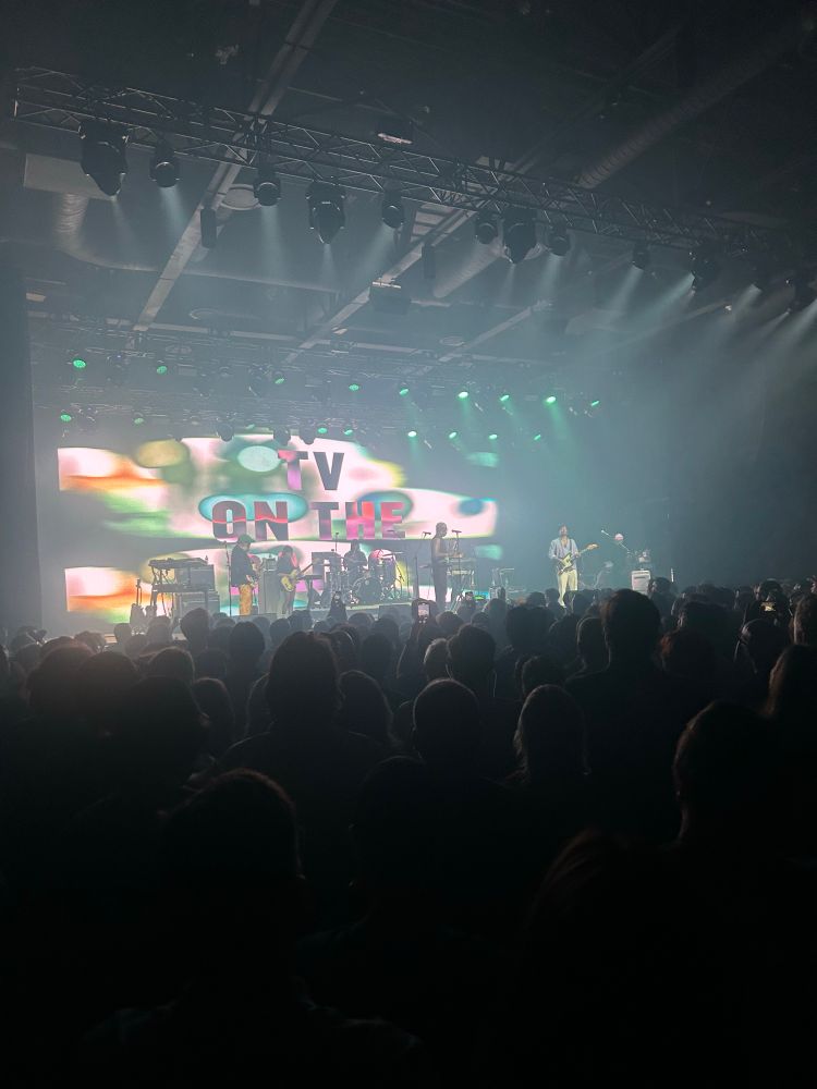 Photo from the TV on the Radio concert in Toronto. 