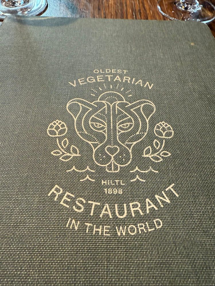 Haus Hiltl menu, Zurich vegetarian restaurant 