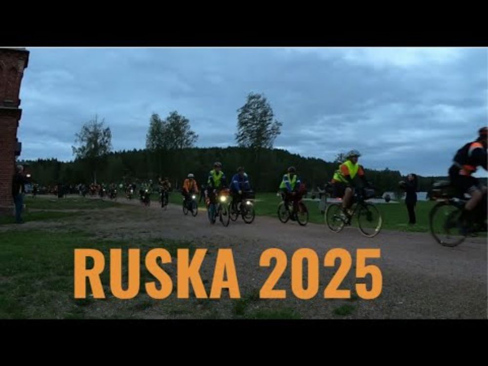 Ruska 2025 pyöräily - Lähtötunnelmia Verlasta.