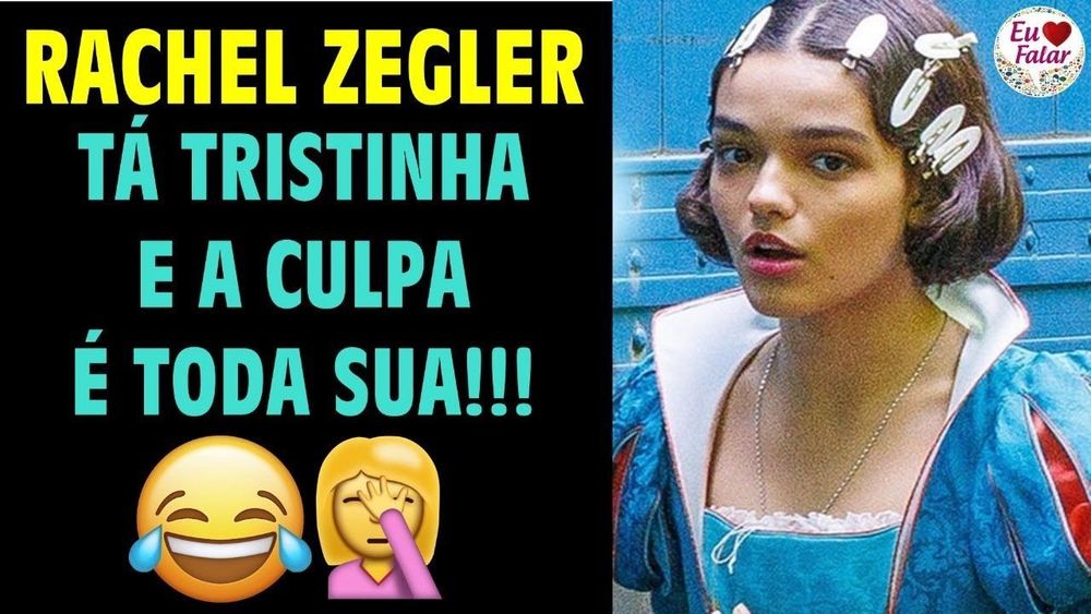 RACHEL ZEGLER ESTÁ TRISTINHA E A CULPA É TODA SUA: "BRANCA DE NEVE" SERÁ O PIOR FILME DA DISNEY!