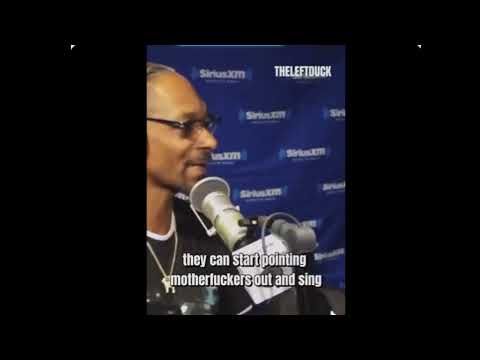 Snoop Dogg calls Trump racist & Disses Kanye west