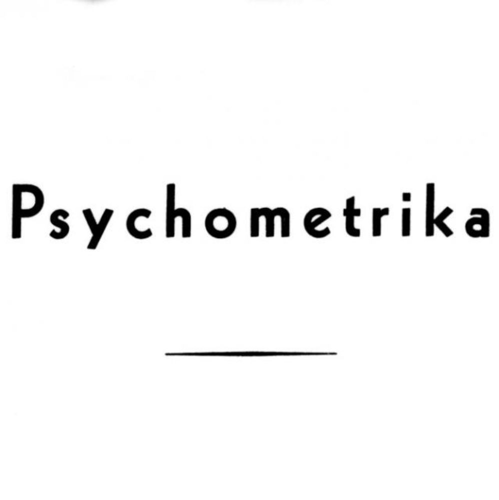 Psychometrika Converting to Open Access! - Psychometric Society