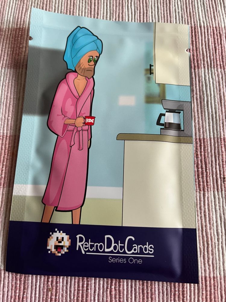 Retro Dot Cards booster pack