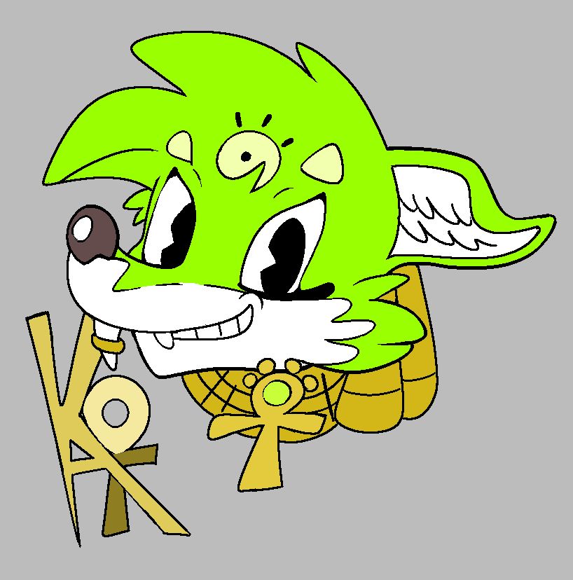 MFF 2k17 rubberhose style badge featuring old style Kotep