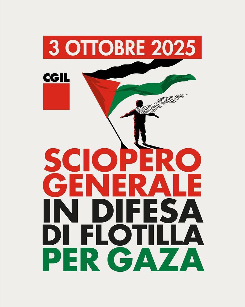 Sciopero generale del 3 ottobre - CGIL