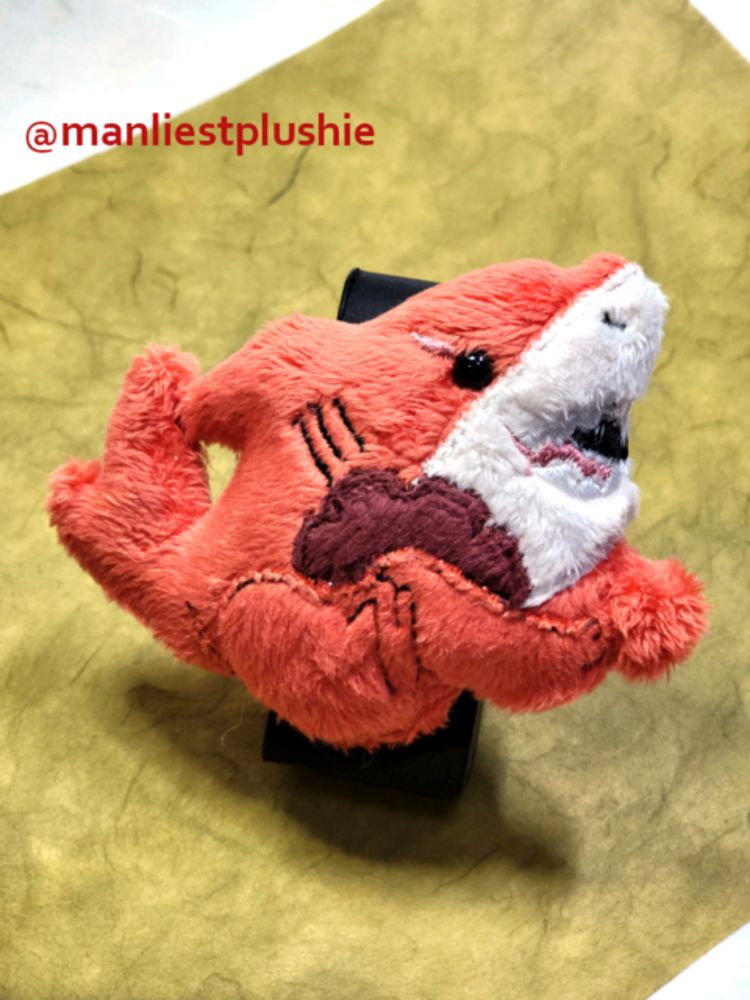 Kirishark Plush Charm - kiri the landshark!'s Ko-fi Shop