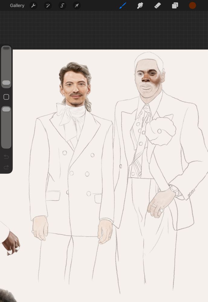 Raul Domingo and Colman Domingo at the Met Gala