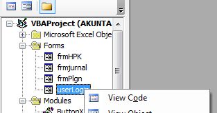Cara Export dan Import UserForm di VBA Excel