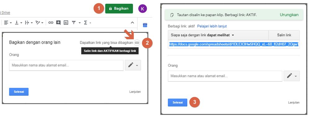Cara Impor Hasil Google Form / Spreadsheet ke Excel