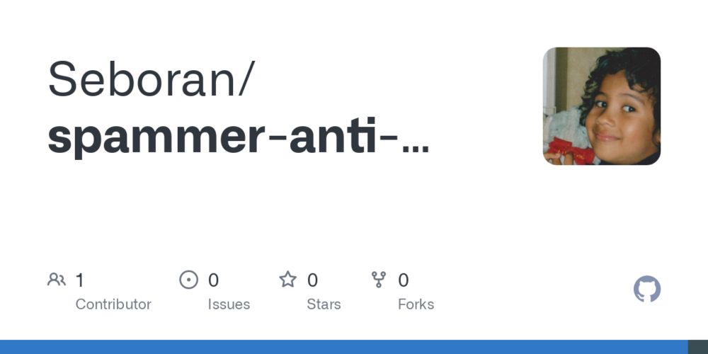 GitHub - Seboran/spammer-anti-scam