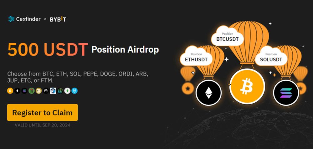 Exclusive Bybit Promo: Free $500 USDT Position Airdrop - Cexfinder