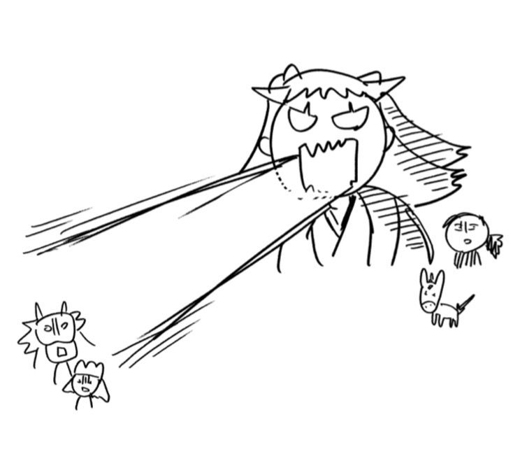 第25話のネーム扉絵ですｺﾞｯ_(:3 」∠)