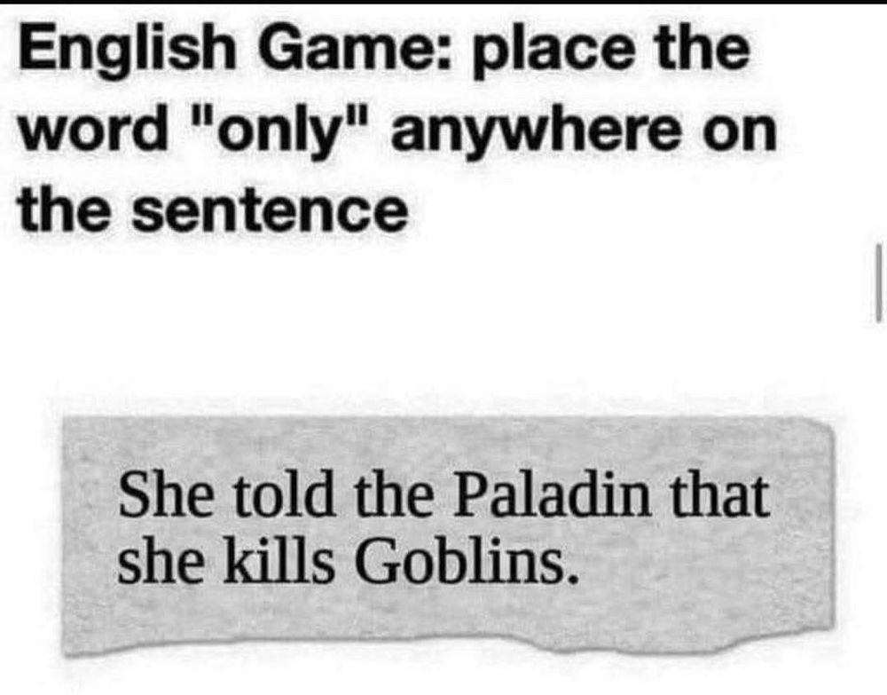 English Game: place the word 