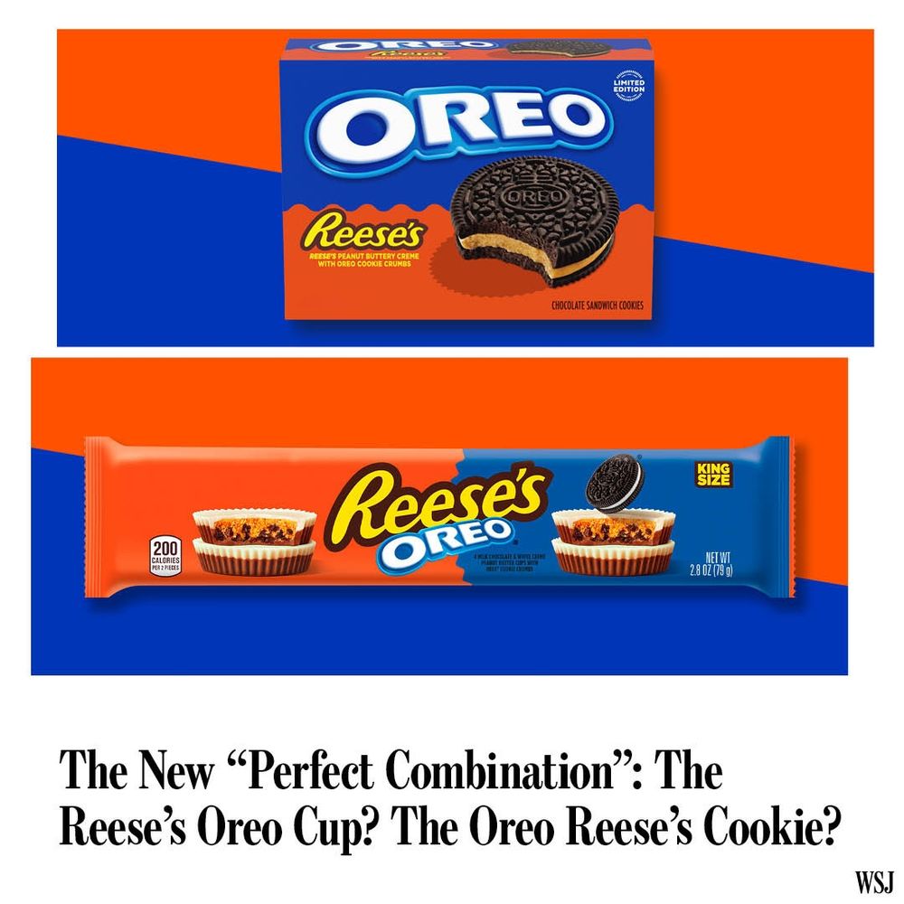 The New "Perfect Combination": The Reese's Oreo Cup? The Oreo Reese's Cookie?