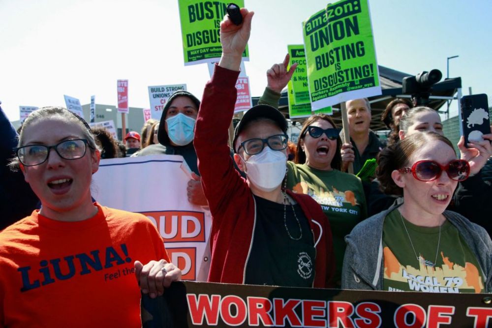 Union Gives a Close Look at the Historic Amazon Labor Union Win