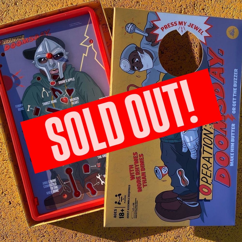 MF DOOM - OPERATION DOOMSDAY: THE BOARD GAME
