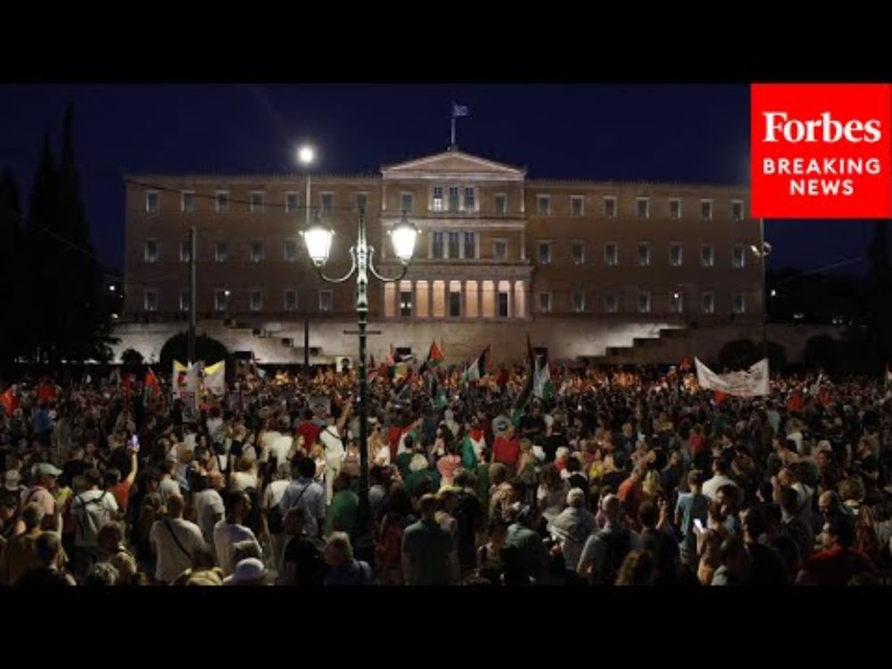 Pro-Palestinian Protesters Hold Demonstration In Greece