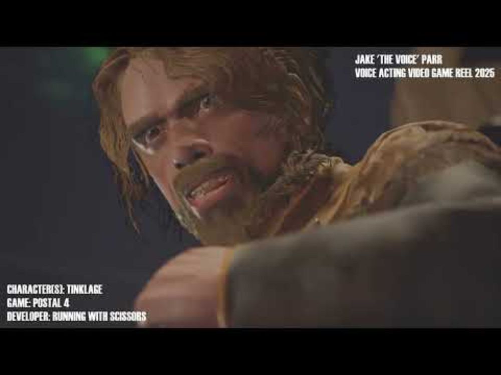 Video Game Visual Reel 2025 - Jake 'The Voice' Parr