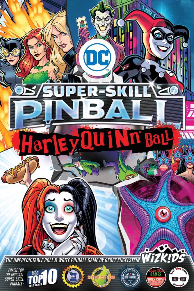 DC Super-Skill Pinball: Harley Quinn Ball Review