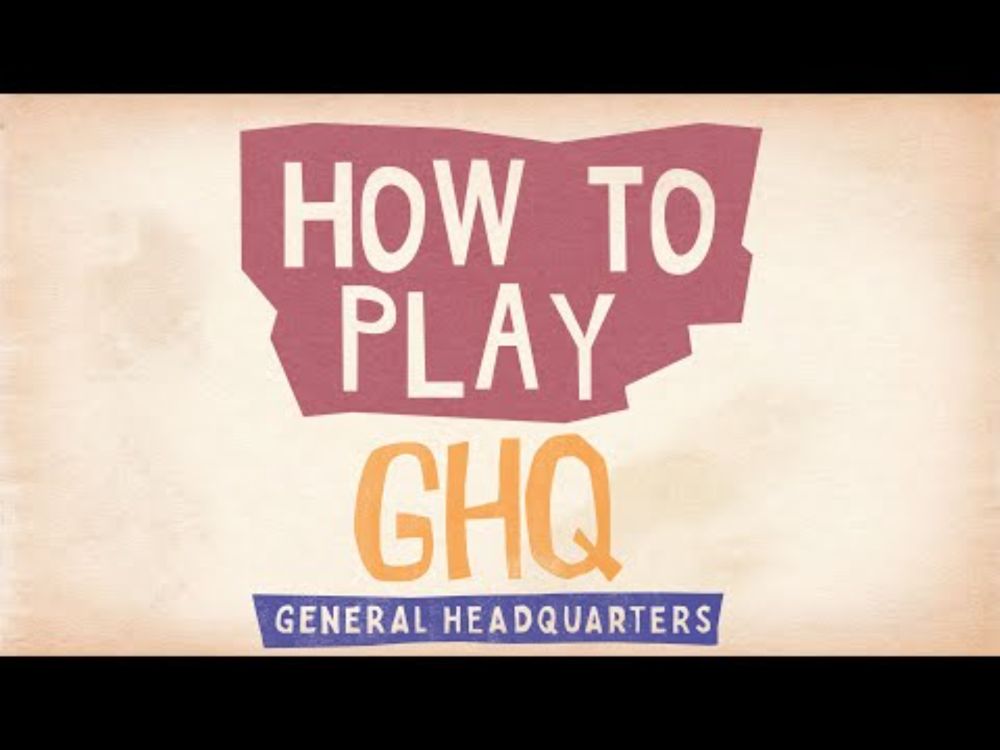 How To Play GHQ