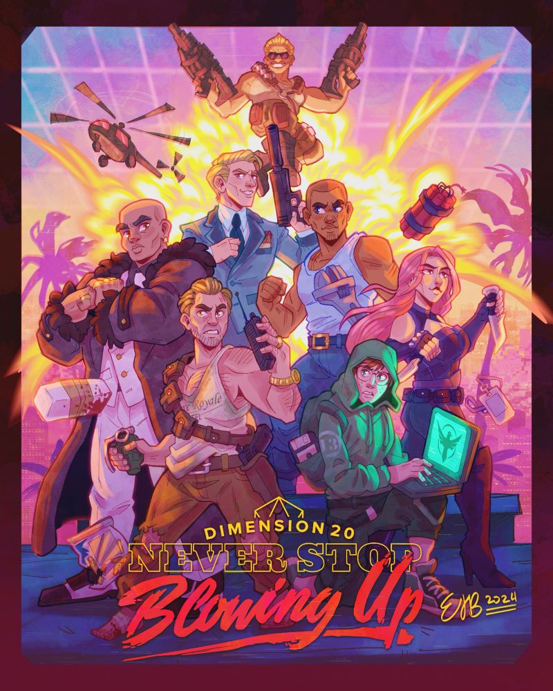 Never Stop Blowing Up Fanart