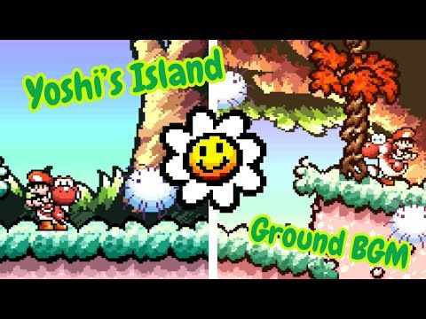 Ground BGM / "Touch Fuzzy, Get Dizzy" (Yoshi's Island) [Sax, EWI, and Rhythm Cover]