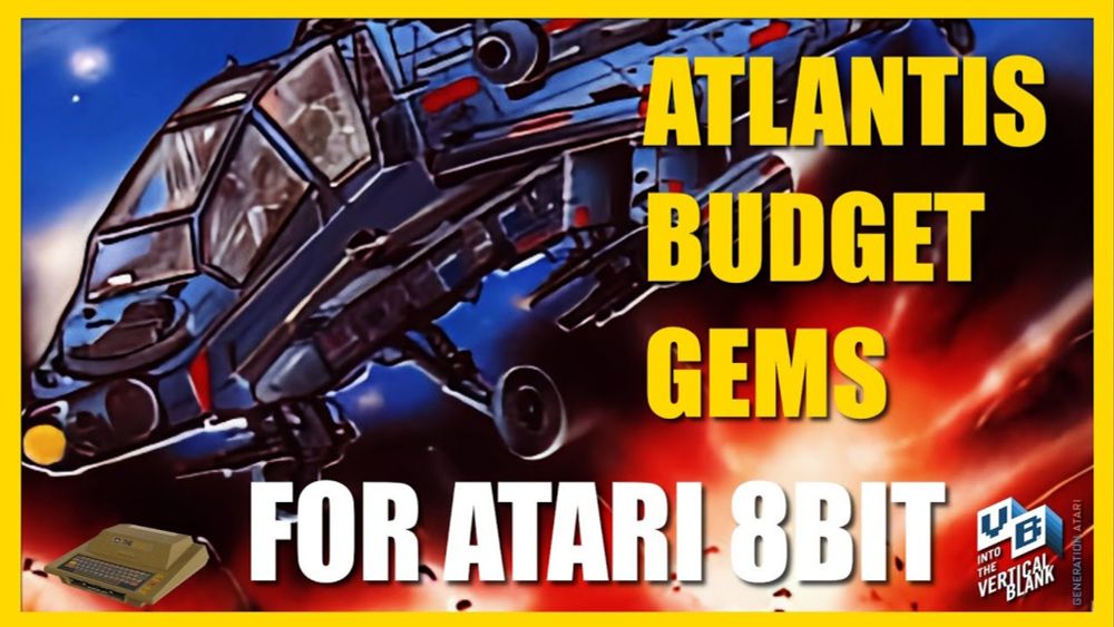 Atlantis Software Budget Gaming Gems for the #atari8bit  Computers and #atari400mini