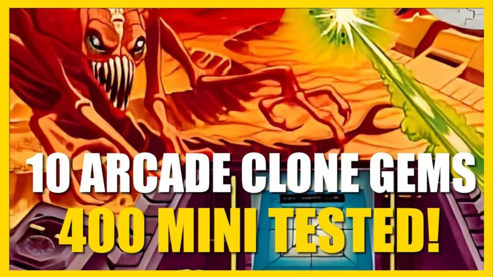 10 Atari 8bit Hidden Gem Arcade Clones tested on the  Atari400 Mini