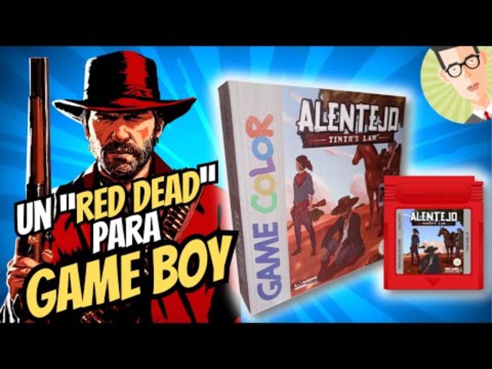 Un RED DEAD REDEMPTION en tu GAME BOY: Alentejo Tinto's Law, un western RPG sorprendente (Homebrew)